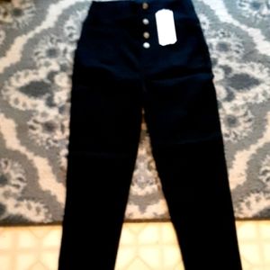 NWT black small pants